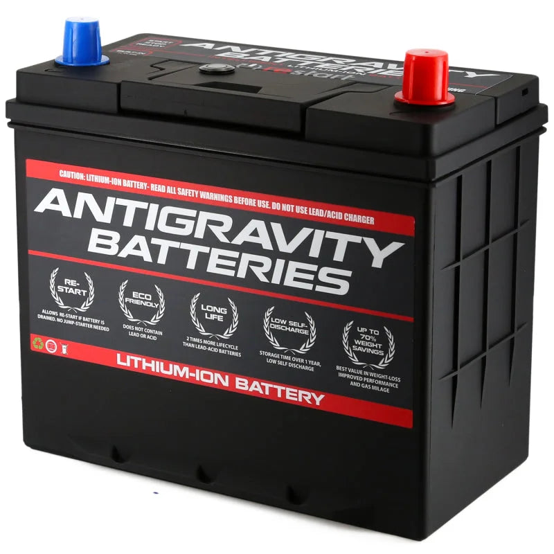 Antigravity Group 51R Lithium Car Battery w/Re-Start - Side View