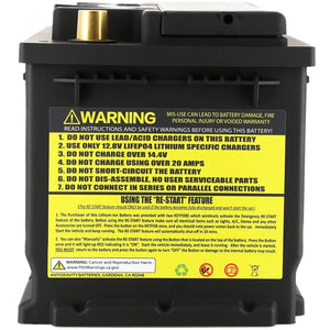 Antigravity H7/Group 94R Lithium Car Battery w/Re-Start - Main Product View