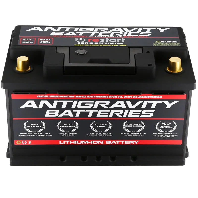Antigravity H8/Group 49 Lithium Car Battery w/Re-Start - Main Product View