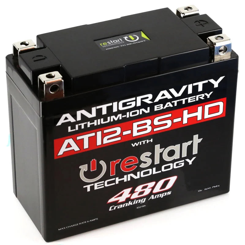 Antigravity YT12-BS High Power Lithium Battery w/Re-Start - Main Product View