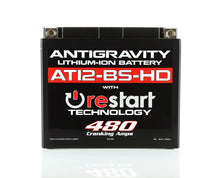Load image into Gallery viewer, Antigravity YT12-BS High Power Lithium Battery w/Re-Start - Side View
