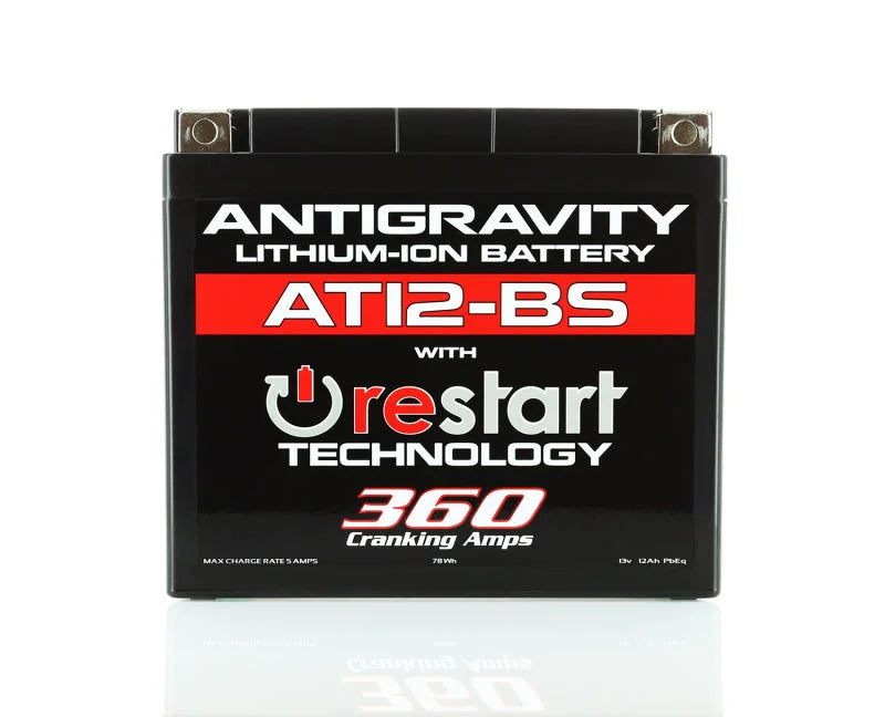 Antigravity YT12-BS Lithium Battery w/Re-Start - Main Product View