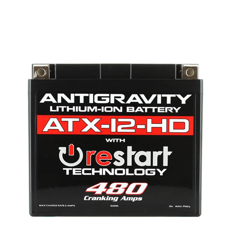 Antigravity YTX12 High Power Lithium Battery w/Re-Start - Main Product View