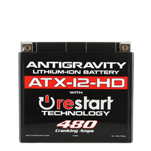 Load image into Gallery viewer, Antigravity YTX12 High Power Lithium Battery w/Re-Start - Main Product View