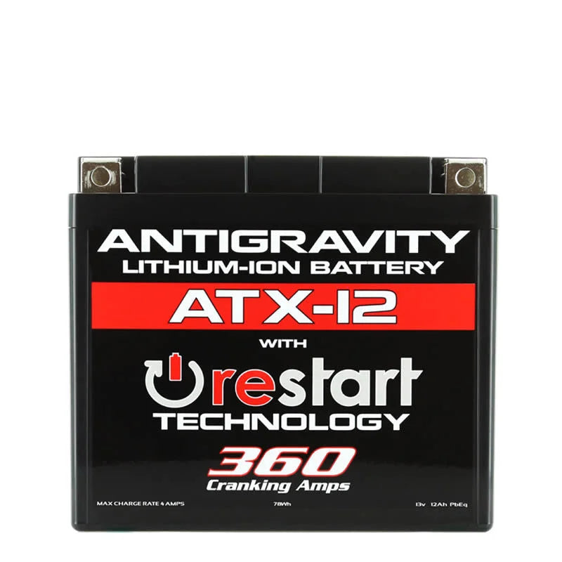 Antigravity YTX12 Lithium Battery w/Re-Start - Main Product View
