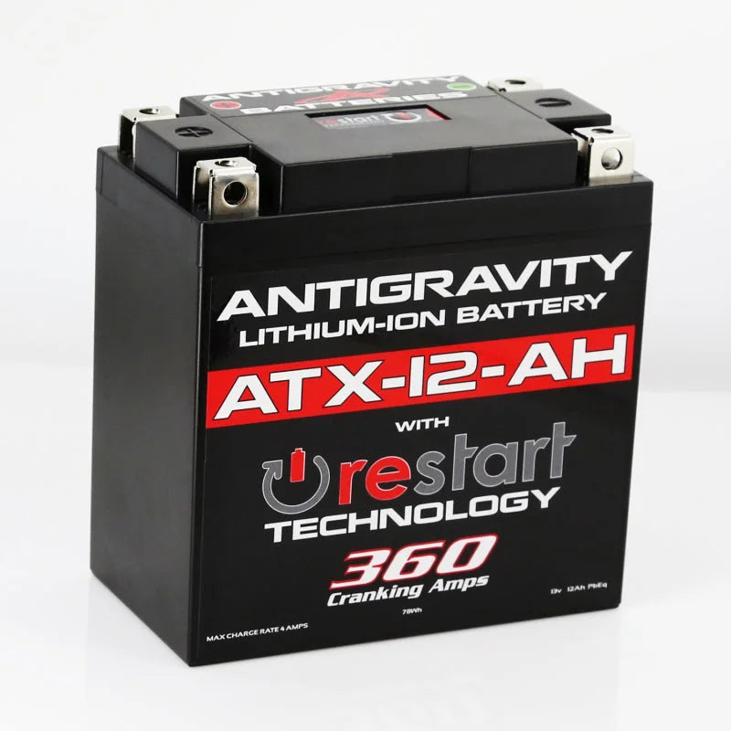 Antigravity YTX12B-BS Lithium Battery w/Re-Start - Main Product View