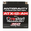 Load image into Gallery viewer, Antigravity YTX12B-BS Lithium Battery w/Re-Start - Side View