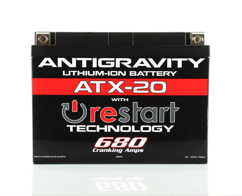Antigravity YTX20 Lithium Battery w/Re-Start - Main Product View
