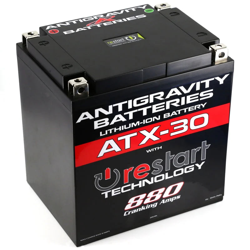 Antigravity YTX30 Lithium Battery w/Re-Start - Main Product View