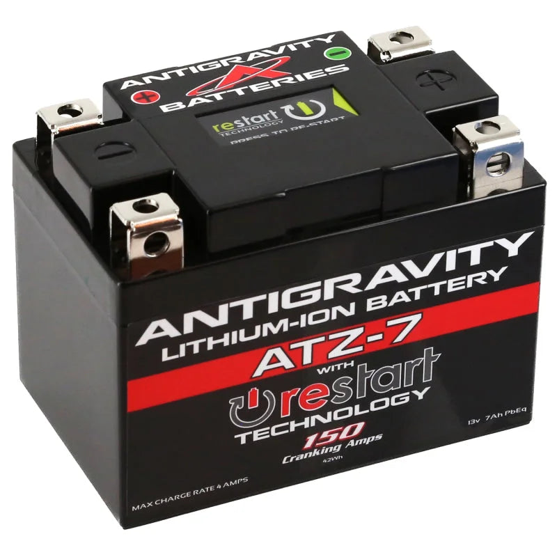 Antigravity YTZ7 Lithium Battery w/Re-Start - Main Product View