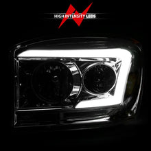 Load image into Gallery viewer, Anzo 06-09 Dodge RAM 1500/2500/3500 Headlights Chrome Housing/Clear Lens (w/ Light Bars) - Additional View 5