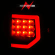 Load image into Gallery viewer, Anzo 07-11 Toyota Tundra Full LED Tailights Black Housing Smoke Lens G2 (w/C Light Bars) - Side View