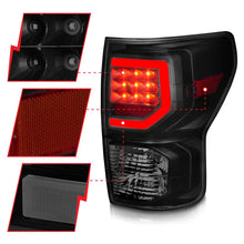 Load image into Gallery viewer, Anzo 07-11 Toyota Tundra Full LED Tailights Black Housing Smoke Lens G2 (w/C Light Bars) - Additional View 5