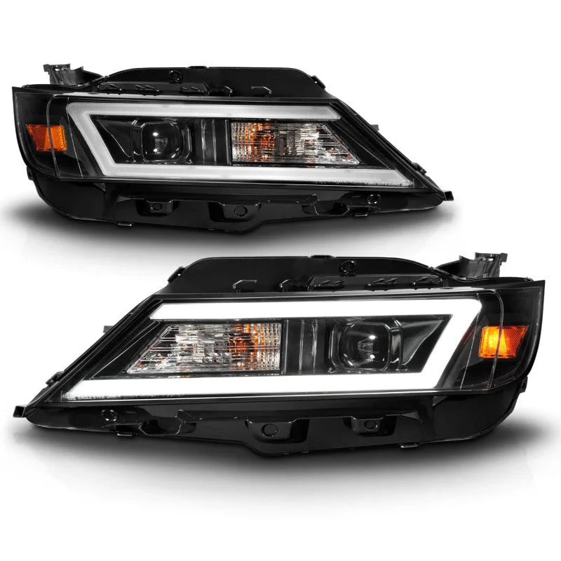 Anzo 14-20 Chevrolet Impala Square Projector LED Bar Headlights w/ Black Housing - Additional View 5