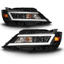 Load image into Gallery viewer, Anzo 14-20 Chevrolet Impala Square Projector LED Bar Headlights w/ Black Housing - Additional View 5