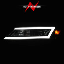Load image into Gallery viewer, Anzo 14-20 Chevrolet Impala Square Projector LED Bar Headlights w/ Black Housing - Additional View 6