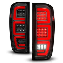 Load image into Gallery viewer, Anzo 19-23 GMC Sierra 1500/2500HD/3500HD Black Replacement Full LED Bar Tail Light - Additional View 5