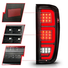 Load image into Gallery viewer, Anzo 19-23 GMC Sierra 1500/2500HD/3500HD Black Replacement Full LED Bar Tail Light - Back View