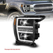 Load image into Gallery viewer, Anzo 21-23 Ford F150 LED Projector Headlight w/Switchback+Sequential - Black (Passenger Side Only) - Main Product View
