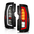 Load image into Gallery viewer, Anzo Black Full LED Tail Light Plank Style w/ Clear Lens fits 2007-2014 Chevrolet Suburban / Tahoe / GMC Yukon / Yukon Xl - Back Vi...