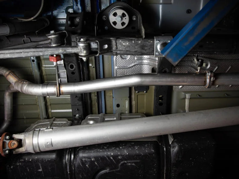 Apollo GT Series 409 Stainless Steel Muffler Delete Pipe 2019 Ram 1500 V8-5.7L HEMI - Side View