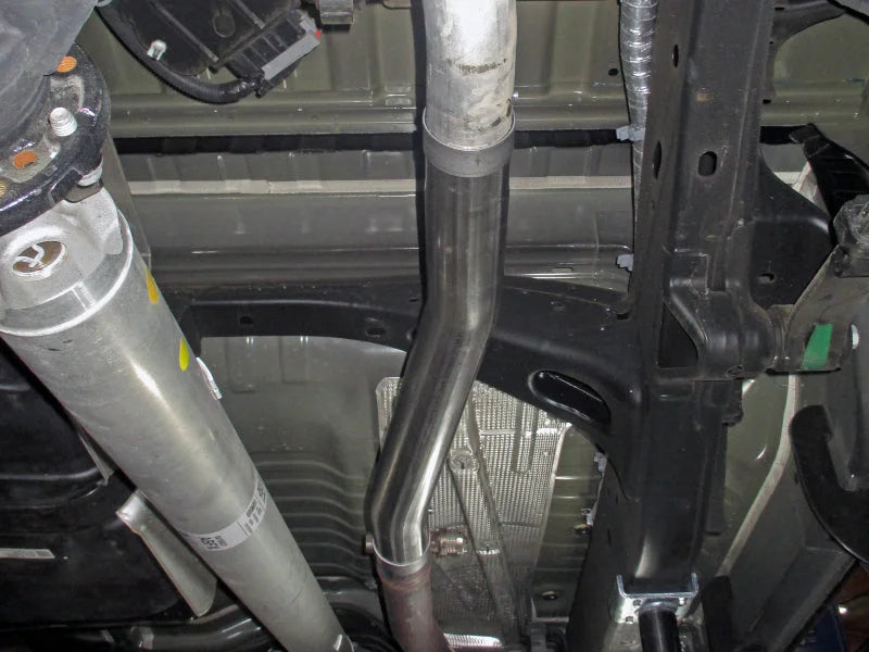 Apollo GT Series 409 Stainless Steel Muffler Delete Pipe GM Silverado/Sierra 1500 19-20 V8-5.3L - Side View