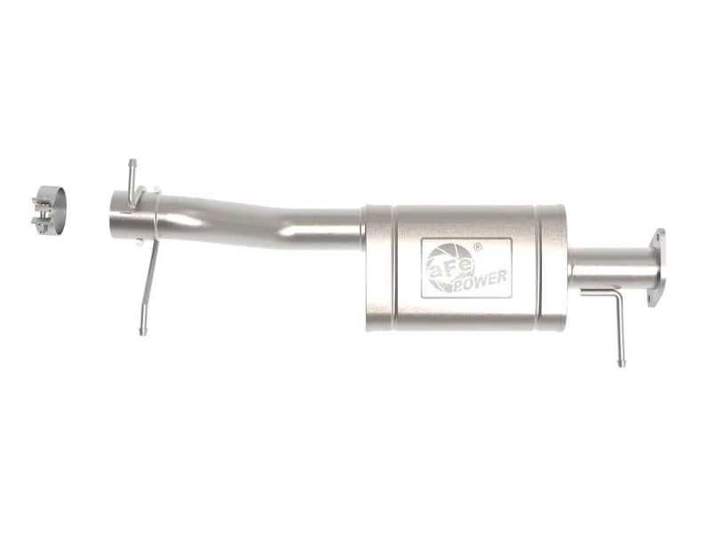 Apollo GT Series 409 Stainless Steel Muffler Upgrade Pipe 2019 Ram 1500 V8-5.7L HEMI - Back View