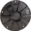 Load image into Gallery viewer, Arlen Ness 10-Gauge Derby Cover - Black - Touring/Trike 700-000 - Main Product View