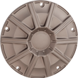 Load image into Gallery viewer, Arlen Ness 10-Gauge Derby Cover - Titanium - Touring/Trike 700-007 - Main Product View