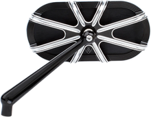 Load image into Gallery viewer, Arlen Ness 10 Gauge Mirror - Black - Left 13-160 - Main Product View
