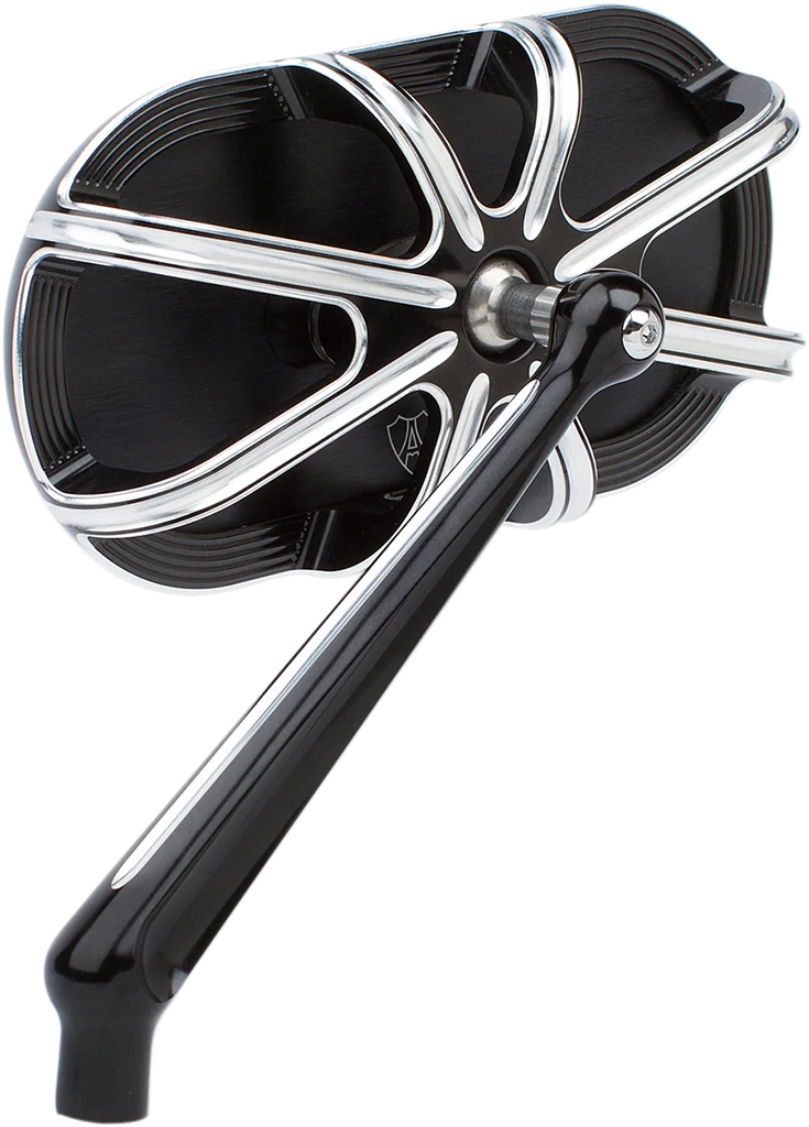 Arlen Ness 10 Gauge Mirror - Black - Left 13-160 - Side View