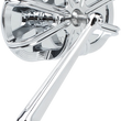 Load image into Gallery viewer, Arlen Ness 10 Gauge Mirror - Chrome - Left 13-161 - Side View
