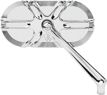 Load image into Gallery viewer, Arlen Ness 10 Gauge Mirror - Chrome - Right 13-163 - Detail View