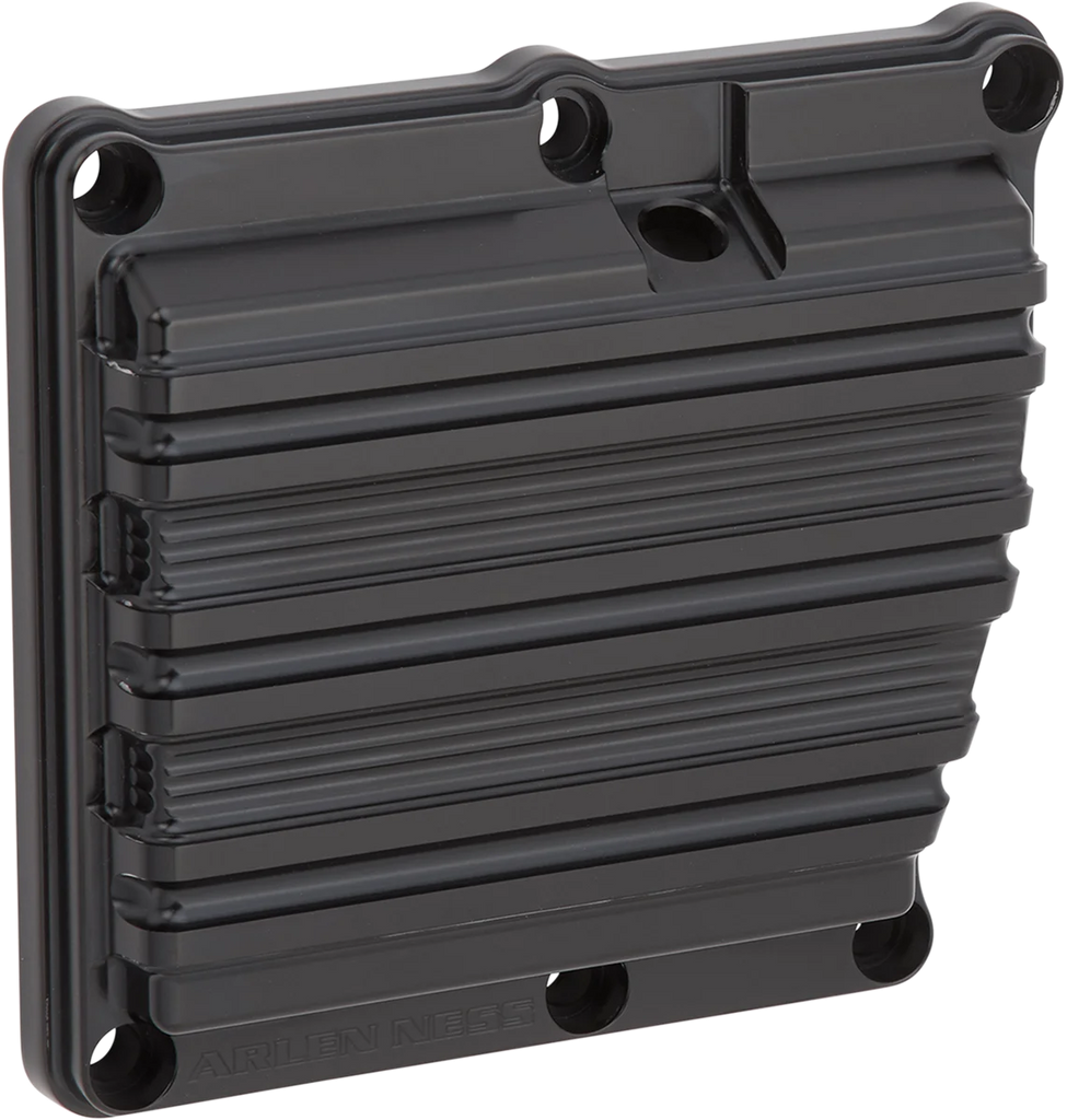 Arlen Ness 10 Gauge Transmission Cover - Black - M8 03-864 - Main Product View