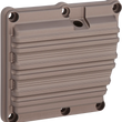 Load image into Gallery viewer, Arlen Ness 10 Gauge Transmission Cover - Titanium - M8 03-865 - Main Product View