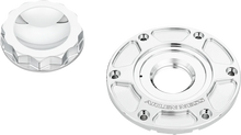 Load image into Gallery viewer, Arlen Ness 12 Point Gas Cap - Chrome 701-014 - Side View