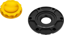 Load image into Gallery viewer, Arlen Ness 12 Point Gas Cap - Gold 701-016 - Side View
