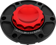 Load image into Gallery viewer, Arlen Ness 12 Point Gas Cap - Red 701-017 - Main Product View