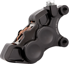Load image into Gallery viewer, Arlen Ness 4-Piston Caliper - Front Right - 11.8" - Black 02-223 - Main Product View