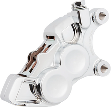 Load image into Gallery viewer, Arlen Ness 4-Piston Caliper - Front Right - 11.8" - Chrome 02-222 - Main Product View
