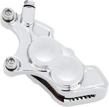 Load image into Gallery viewer, Arlen Ness 4-Piston Caliper - Front Right - 11.8" - Chrome 02-222 - Side View