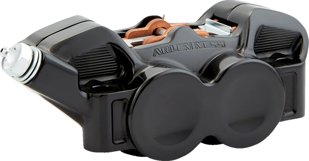 Arlen Ness 4-Piston Caliper - Front Right 320-004 - Side View