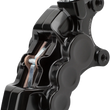 Load image into Gallery viewer, Arlen Ness 4-Piston Caliper - Left - 11.8" - Black 02-221 - Main Product View