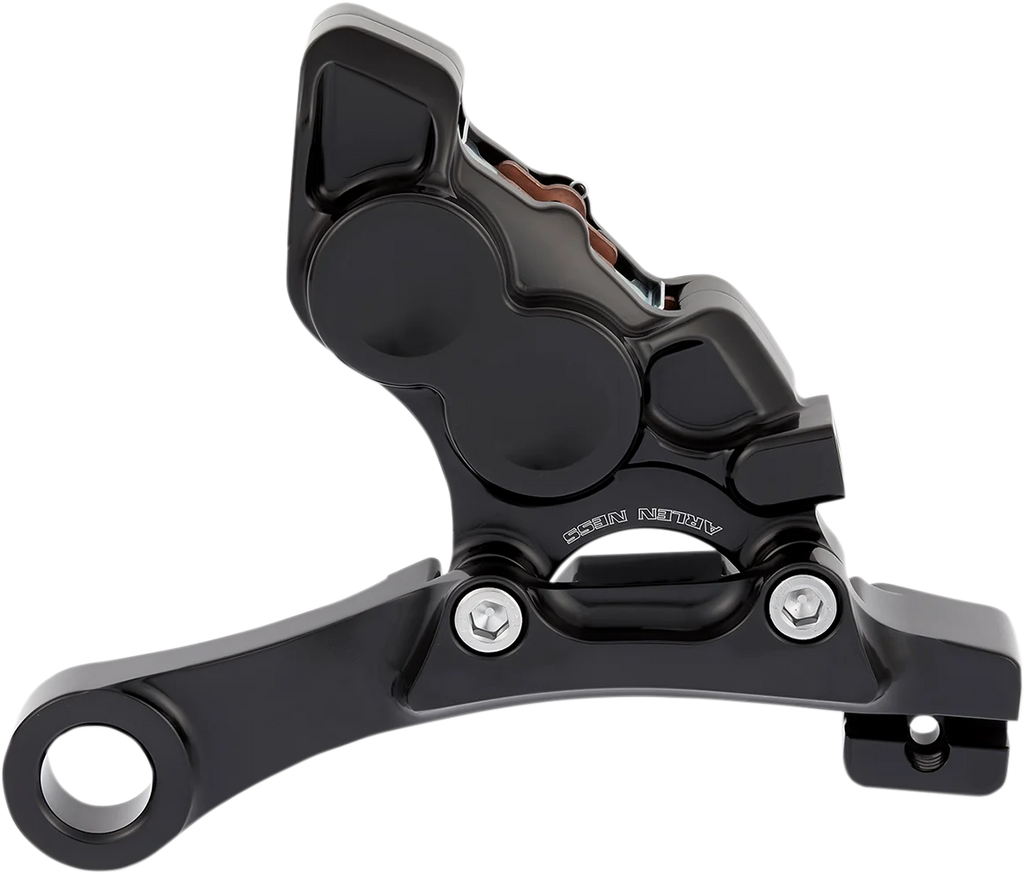 Arlen Ness 4-Piston Caliper - Rear - 11.8" - Black 02-305 - Main Product View