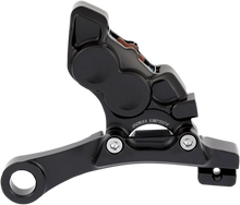 Load image into Gallery viewer, Arlen Ness 4-Piston Caliper - Rear - 11.8" - Black 02-305 - Main Product View