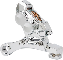 Load image into Gallery viewer, Arlen Ness 4-Piston Caliper - Rear - 11.8" - Chrome 02-324 - Main Product View
