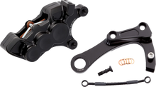Load image into Gallery viewer, Arlen Ness 4-Piston Caliper - Rear - Black 02-329 - Side View