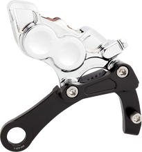 Load image into Gallery viewer, Arlen Ness 4-Piston Caliper - Rear - Chrome 02-327 - Main Product View