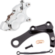 Load image into Gallery viewer, Arlen Ness 4-Piston Caliper - Rear - Chrome 02-327 - Side View