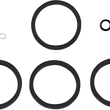 Load image into Gallery viewer, Arlen Ness 4 Piston Caliper Rebuild Kit 320-001 - Main Product View